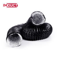 NOUVEAU Conduit flexible hermétique HVACR COMBI en aluminium et PVC pour systèmes de climatisation basse et moyenne pression, idéal pour l'hôtellerie