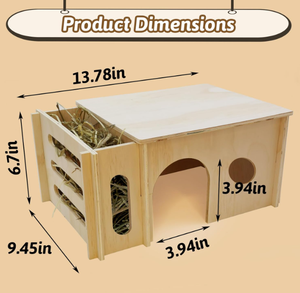 Oturma odası alanı için yeni popüler ahşap Hamster evi çok satan ürün - Product Image 3