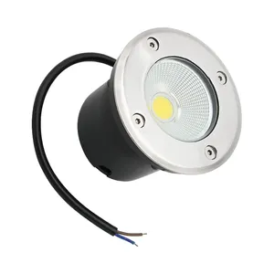 LED COB 10W Bawah Tanah Cahaya Lampu Lantai Outdoor Tanah Tempat untuk Taman Jalan Terkubur Halaman