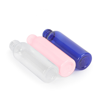 De luxe 30ml 50ml 60ml 80ml 4oz 100ml 150ml 250ml 300ml 500ml pet bouteilles en plastique avec le chapeau de secousse de dessus de secousse bouteilles