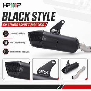 Système d'échappement de performance pour <span class=keywords><strong>moto</strong></span>, silencieux slip-on pour CFMOTO 800MT-<span class=keywords><strong>X</strong></span> <span class=keywords><strong>ADV</strong></span> 2024-2026 en acier inoxydable - Product Image 4
