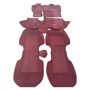 WING Ensemble complet de protection de siège de premier ordre Accessoires d'intérieur Housse de siège de <span class=keywords><strong>voiture</strong></span> en tissu pour Toyota Hilux Vigo Revo 2005 2016 2022 - Product Image 3