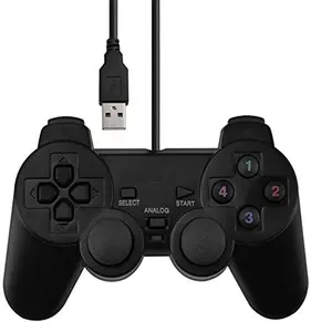 Pengontrol Pad Gaming Gamepad, Joystick Berkabel USB [MOTOR Umpan Balik Getaran Ganda] Cocok untuk PC Komputer Laptop Jendela