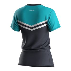 Camiseta Deportiva Minimalista para Mujer, Transpirable, con Paneles de Malla Elástica, Agradable al Tacto, para Entrenamiento Físico - Product Image 2