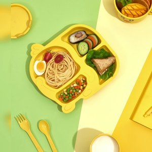 Fiambrera de PP de grado alimenticio para bebé, taza y cuenco de dibujos animados, plato de cena para niños, fiambrera de dibujos animados, vasos para beber para niños - Product Image 6