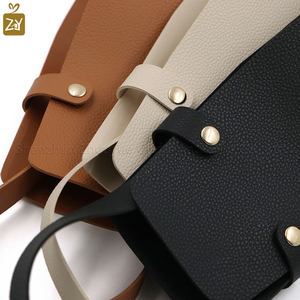 Yy nhanh chóng cung cấp chai rượu vang trường hợp tàu sân bay PU da rượu Tote Túi giveaway Quà tặng hộp Rượu Vang chủ tay áo Whiskey tàu sân bay - Product Image 2