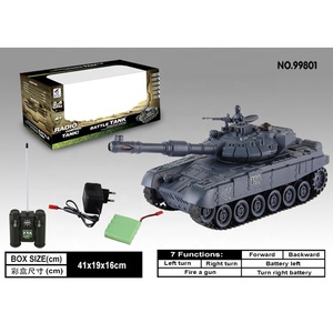 Modelo de tanque <span class=keywords><strong>T90</strong></span> con luz y música, juguete de fábrica, escala 99801, 1/28, 2,4 GHz, función completa, 9 canales, infrarrojos, RC - Product Image 6