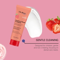 Dentifrice Enfant ORALHOE Soin des Dents Nettoyage en Profondeur Naturel à la Fraise en Gros