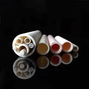 KERUI 99% Tube de protection thermocouple en aluminium Tube corindon en céramique d'alumine