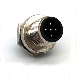 Connecteur métallique M12 étanche pour montage sur panneau, connecteur M12, connecteurs en Y à 4 broches, connecteur M12 à 5 broches - Product Image 3