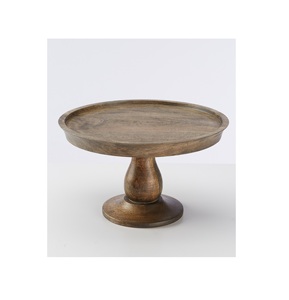Support à gâteau en bois au design classique, qualité supérieure, taille personnalisée, pour servir des fruits et des desserts à bas prix - Product Image 2