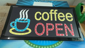 Double-row OPEN LED signboard creative photo paper wall decoration <b>light</b> shop sign display <b>board</b> luminous letters Customized - Product Image 3