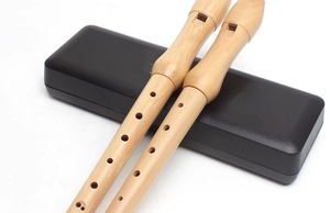 Flauto a Piatti di Media Tonalità Stile Britannico e Tedesco a 8 Fori in Legno per Musicisti Adulti Strumento Professionale Consigliato - Product Image 2