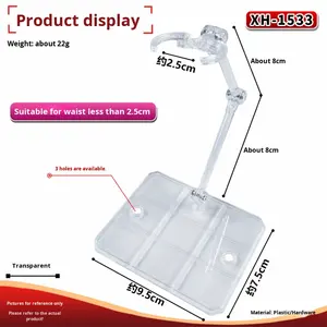 ขาตั้งโชว์สำหรับโมเดลหุ่นยนต์ RG/HG/BB/SD Gundam Tamashii Nations ขาตั้งพยุงเอวสำหรับฟิกเกอร์อนิเมะ <span class=keywords><strong>Saint</strong></span> <span class=keywords><strong>Seiya</strong></span> จำนวนมาก - Product Image 3