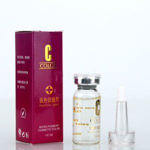 Microblading ceja PMU tatuaje Color fijo agente pigmento maquillaje permanente tinta bloqueo líquido esencia eficaz cuidado posterior - Product Image 1