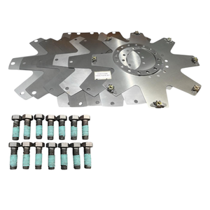 Kit de plaque d'entraînement noire Copco Epiroc ATCOVI 5540 7438 00, composant de perforatrice hydraulique en acier au carbone forgé pour équipement de forage - Product Image 1