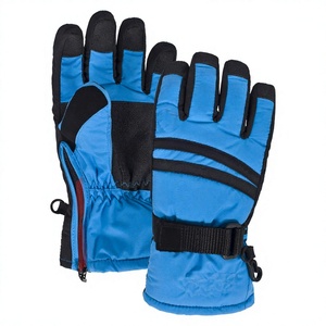 Gants de ski d'hiver pour hommes de qualité supérieure, imperméables, thermiques, coupe-vent, compatibles avec les écrans tactiles, à doigts séparés, avec poignet réglable - Product Image 6