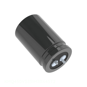 Distribuidor Autorizado, Condensador de Aluminio con Orificio Pasante 330UF 20% 450V SNAP TH 330 uF KMQ450VS331M30X45T2 - Product Image 1