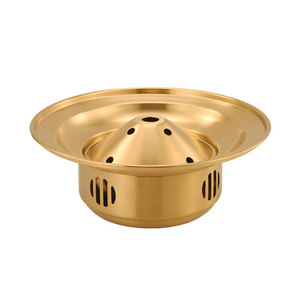 Plat de service en acier inoxydable avec trous de drainage pour hôtels, restaurants, cafés et salons de thé, idéal pour les cadeaux d'affaires. - Product Image 2