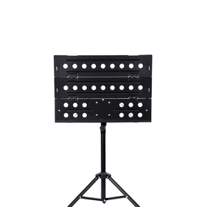 Support de musique universel pliable réglable à trois sections, robuste et relevable, avec sac de rangement pour guitare, <span class=keywords><strong>violon</strong></span>, guzheng et <span class=keywords><strong>table</strong></span> - Product Image 2