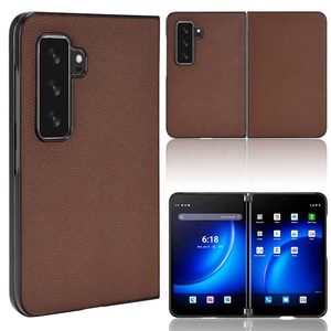 เคสสำหรับ <span class=keywords><strong>Microsoft</strong></span> Surface Duo 2 8.3 "เคสหนัง PU ผิวลิ้นจี่และปกหนังสือสำหรับ <span class=keywords><strong>Microsoft</strong></span> Surface Duo2 H-1โทรศัพท์ - Product Image 6