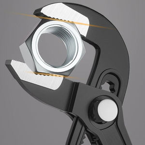 10\" Inch Quick-Release Water Pump Pliers Set Straight Jaw Groove Joint Wrench <b>Spanner</b> Customizable OEM Hand <b>Tool</b> for Plumbing - Product Image 4