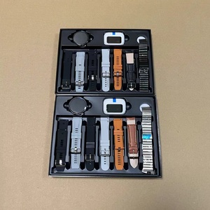 Mới D19 Đồng Hồ <span class=keywords><strong>4</strong></span> Pro 7 Trong 1 Vòng Smartwatch Với 7 Dây Đeo Earbuds LED Bluetooth Cuộc Gọi Heath Chức Năng Màn Hình - Product Image 1