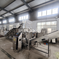 Centrifugeuse automatique continue à moteur PLC pour légumes-feuilles, essoreuse à salade, déshydrateur et machine de déshydratation