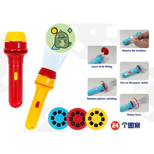 <span class=keywords><strong>Projecteur</strong></span> de lampe de poche portable 24 motifs, meilleure vente, jouets éducatifs <span class=keywords><strong>pour</strong></span> enfants - Product Image 2