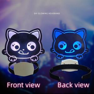 2026 New Design Custom <b>LED</b> Fan Support Headband Acrylic <b>Light</b> <b>Board</b> Personalized Logo Printing OEM Manufacturing Supplier - Product Image 4