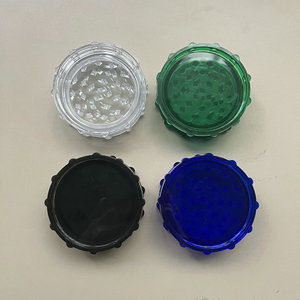 Trituratore per Erbe in Plastica Trasparente Durevole, Utensile Promozionale con Denti Piatti per Macinare, Frantumatore di Tabacco, Modello IGOMYQ01 Marca Keyi - Product Image 1