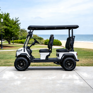 Voiturette de golf électrique 4 places pour parcours de golf et vergers, en promotion, certifiée DOT CE GCC EEC pour utilisation hors route publique - Product Image 1