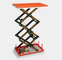 Table élévatrice légère de palette de ciseaux de la CE pour l'atelier de menuiserie