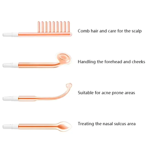 Masajeador Facial y de Cuello 4 en 1, Varita Facial Vibratoria Recargable, Herramienta de Rejuvenecimiento de la Piel Portátil con Alimentación USB - Product Image 3
