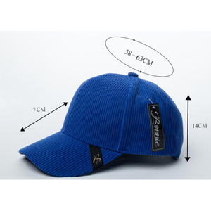 Gorra de Béisbol de Pana Bonne, Ajustable, de 6 Paneles, para Adultos, Protección Solar, para Primavera y Otoño, Uso Casual - Product Image 1