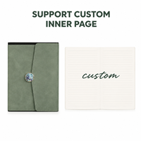 Ensemble de carnets personnalisés pour la reconnaissance professionnelle, en similicuir avec boucle, couverture rigide, cadeau pour réunion annuelle, directement de l'usine