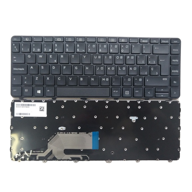Laptop Keyboard for 430 G3 Black Keyboard Spanish