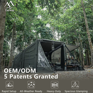 Tente hermétique pleine qualité supérieure personnalisée pour le camping en plein air, robuste, facile à installer, étanche, portable et gonflable. - Product Image 1