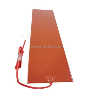 Chauffage en silicone personnalisé 230 volts élément chauffant flexible industriel chauffage en silicone