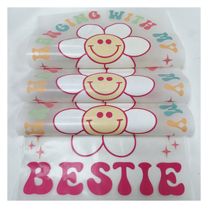 Pegatinas bonitas de oso Pegatinas de dibujos animados Dtf diseños de vinilo de transferencia de calor personalizados para camisetas - Product Image 2