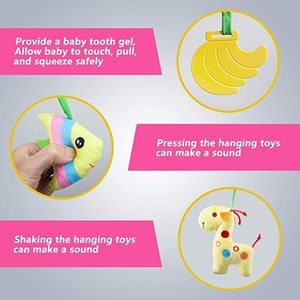 Custom <strong>Car</strong> <strong>Seat</strong> <strong>Toys</strong>, Baby Activity Spiral Plush Stroller bar <strong>Toy</strong> Accessories, Crib <strong>Toys</strong> with Bell for Boy or Girl - Product Image 5