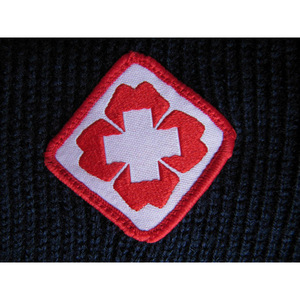 เสื้อคาร์ดิแกนไหมพรมสีน้ำเงินเข้มสำหรับผู้หญิง แต่งขอบสีตัดกัน ผ้าไม่เป็นขุย เหมาะสำหรับพยาบาลและแพทย์ - Product Image 2