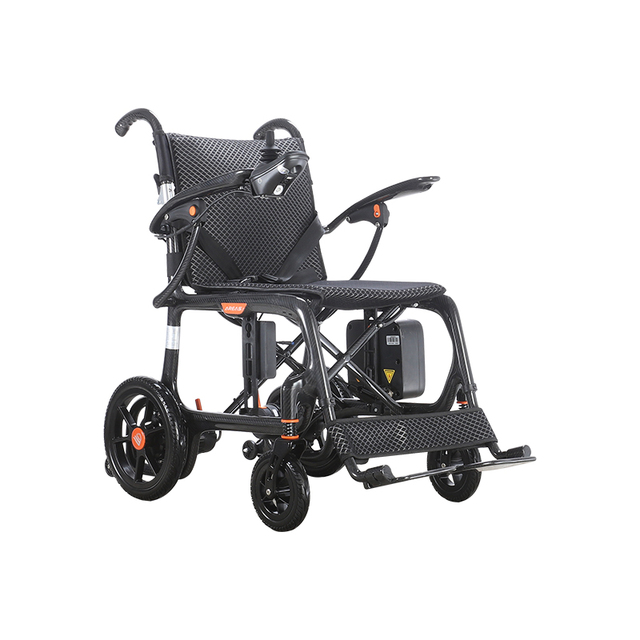Lightweight Foldable Electric Wheelchair for Elderly & Disabled Adults Long Range Lithium Battery Mobility Aid Travel Chair