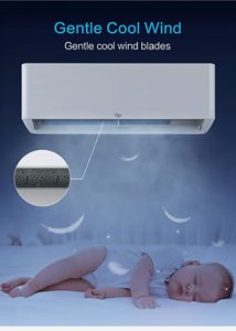 Hji 12000BTU chia Loại điều hòa không khí tiếng ồn thấp Inverter Cooler Tường Gắn mini chia điều hòa không khí làm mát sưởi ấm - Product Image 6