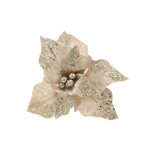 Pointes scintillantes en forme de fleur de champagne avec clip - Product Image 1