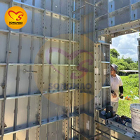 Coffrage en acier allié réutilisable Songmao Q700, utilisable jusqu'à 300 fois, gabarit de construction en acier