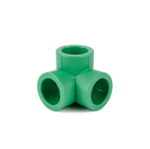 ppr elbow fitting 3-ways elbow fitting Three-dimensional fitting ppr tee fitting China supplier