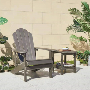 Silla Adirondack Plegable de Madera HDPE para Exteriores, Hoteles, Patios y Playas, Resistente a la Intemperie, Venta al Por Mayor - Product Image 2