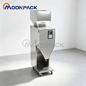 <span class=keywords><strong>Machine</strong></span> de remplissage Moonpack MPGF-999g à tête unique à vibration directe pour amidon de maïs, poudre à lessiver, <span class=keywords><strong>bicarbonate</strong></span> de <span class=keywords><strong>soude</strong></span> et granulés - Product Image 1