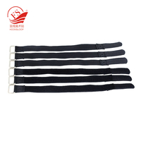 Taille personnalisée Double Face Écologique Nylon Crochet et Boucle de Fixation Heavy Duty Wrap Tape Strap Auto-Verrouillage Réglable Boucle de Fer